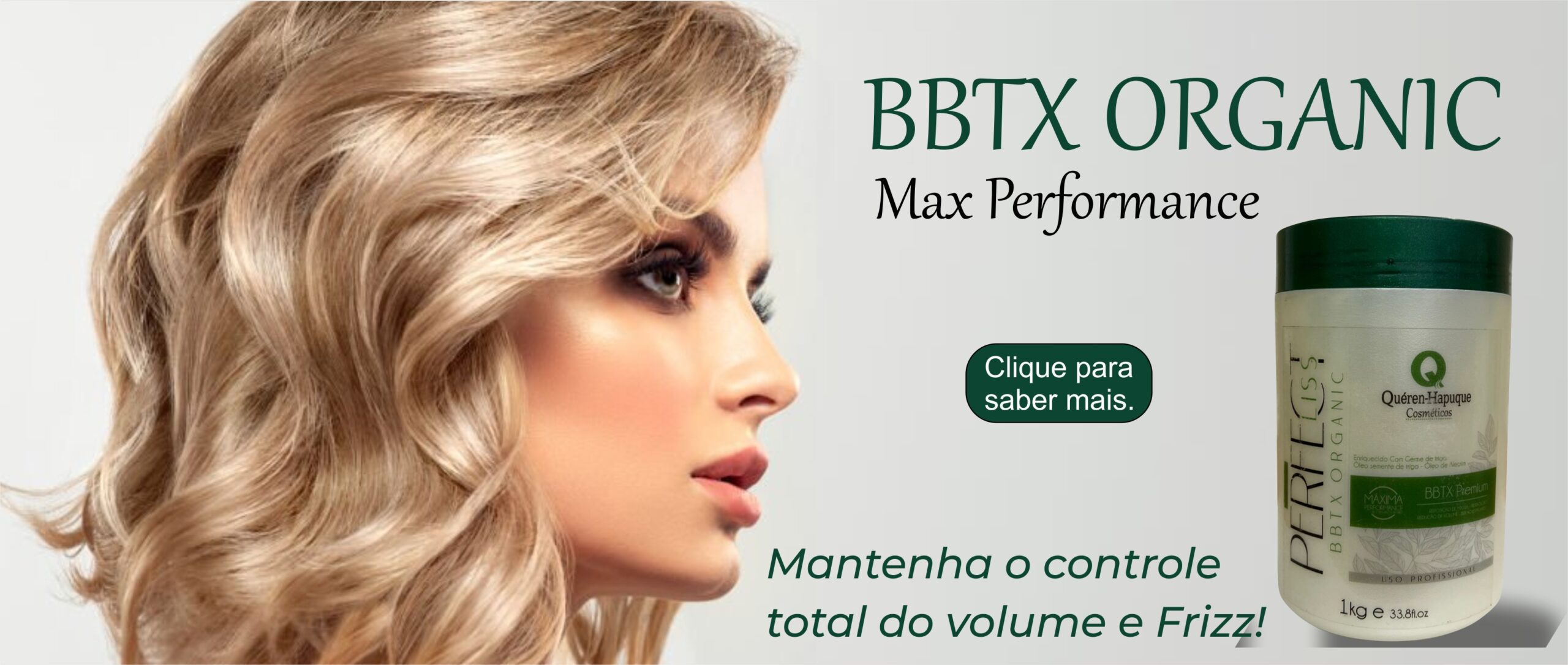 Botox Capilar Perfect Liss BBTX Organic - Tratamento Capilar Orgânico