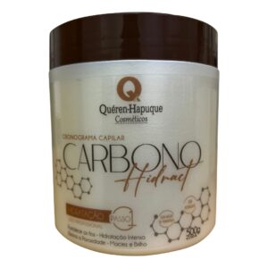 Máscara Carbono Queren_Hapuque - Reconstrução e Nutrição Capilar